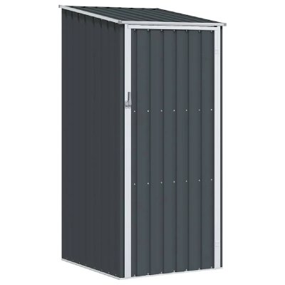 VIDAXL  abri de jardin anthracite 87x98x159 cm acier galvanis&eacute; 46291