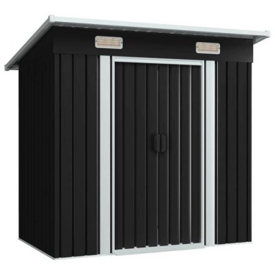 VIDAXL  - Abri de jardin Anthracite Acier Anthracite