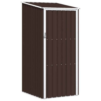 VIDAXL  - Abri de jardin Marrron 87x98x159 cm Acier galvanis&eacute; Marron