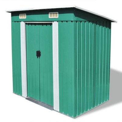 VIDAXL  - Abri de jardin M&eacute;tal Vert Vert