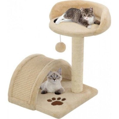 VIDAXL  - Arbre &agrave; chat avec griffoir en sisal 40 cm Beige et Marron Beige