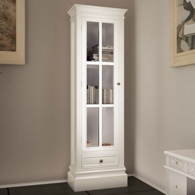 Vidaxl Armoire vitrine avec un tiroir