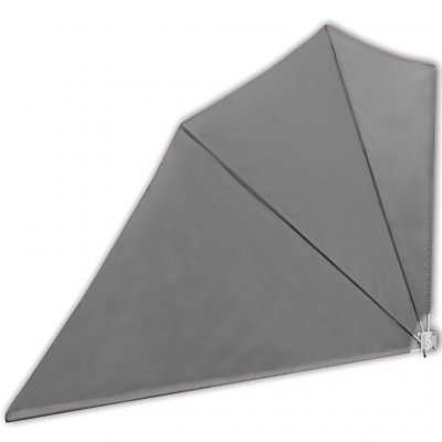 Vidaxl - Auvent lat&eacute;ral pliable de balcon Gris 160 x 240 cm Gris