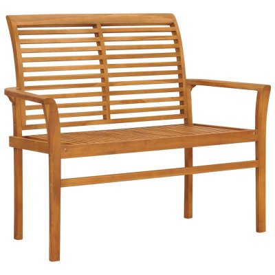 VIDAXL  - Banc de jardin 112 cm Bois de teck solide Brun