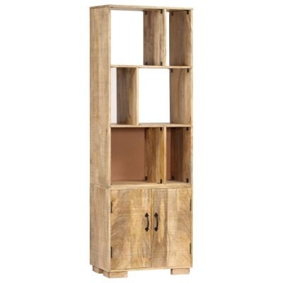 Vidaxl - Biblioth&egrave;que 60x35x180 cm Bois de manguier solide Marron