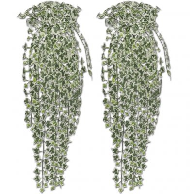 VIDAXL  - Buissons de lierre artificielle 2 pcs 90 cm Vert clair