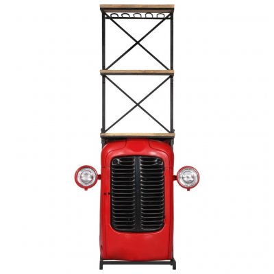 VIDAXL  Cave &Agrave; Vin Tracteur 49x31x172 Cm Bois Massif De Manguier