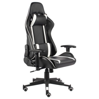 VIDAXL  chaise de jeu pivotante blanc pvc