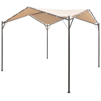 VIDAXL  - Chapiteau tente 4 x 4 m Beige Acier Beige
