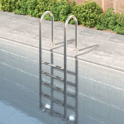 VIDAXL  - chelle de piscine 54x38x211 cm acier inoxydable 304
