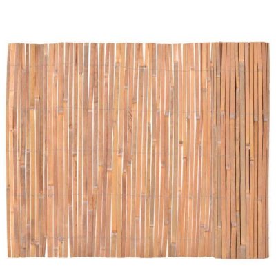 VIDAXL  - Cl&ocirc;ture en bambou 100 x 400 cm Marron