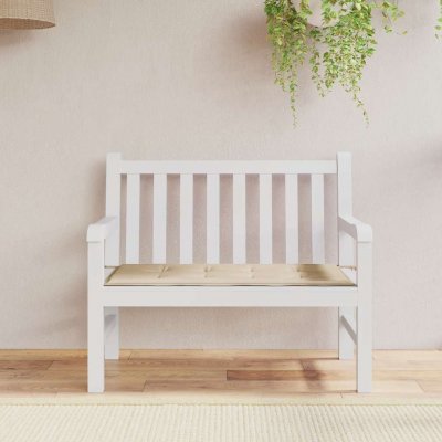 VIDAXL  - Coussin de banc de jardin Beige 120 x 50 x 3 cm Beige