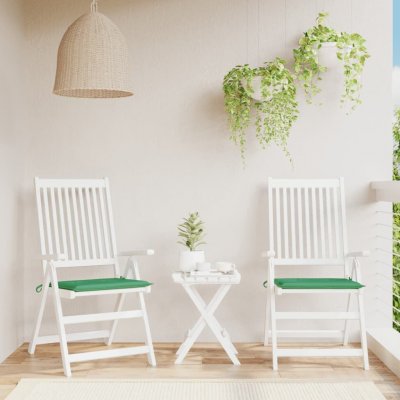 VIDAXL  - Coussins de chaise de jardin 2 pcs Vert 50x50x3 cm Vert