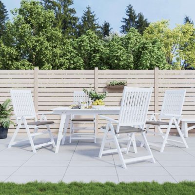 VIDAXL  - Coussins de chaise de jardin 4 pcs Gris 40x40x3 cm Gris