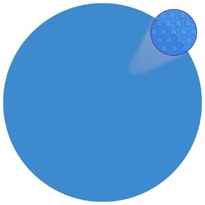 VIDAXL  couverture de piscine ronde 549 cm pe bleu 90674