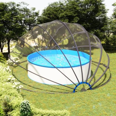 VIDAXL  d&ocirc;me de piscine 559x275 cm