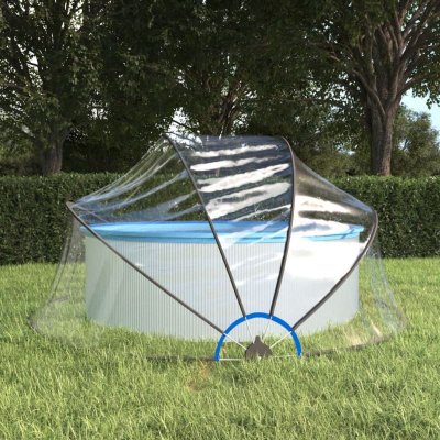 VIDAXL  d&ocirc;me de piscine rond 315x158 cm pvc