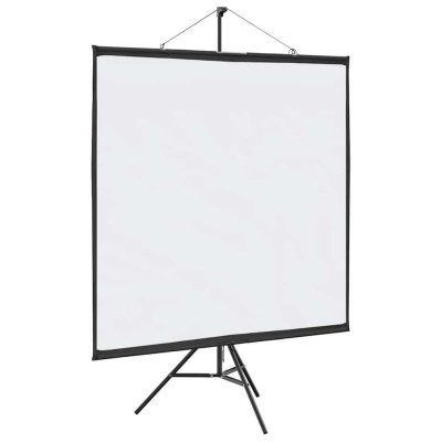 VIDAXL  &Eacute;cran de projection tr&eacute;pied 81 pouces
