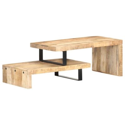 Vidaxl - Ensemble de table basse 2 pcs Bois de manguier massif n/a