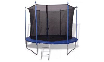 VIDAXL  Ensemble de trampoline cinq pi&egrave;ces 3,05 m