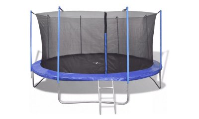 VIDAXL  ensemble de trampoline cinq pi&egrave;ces 3,96 m 142094 