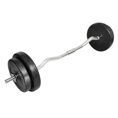 VIDAXL  halt&egrave;re 30 kg avec poids 90373