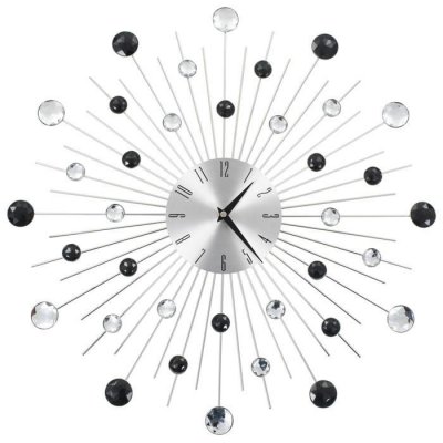 Vidaxl - Horloge murale avec mouvement &agrave; quartz Design moderne 50 cm