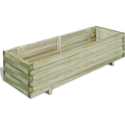 VIDAXL  jardini&egrave;re rectangulaire 120 x 40 x 30 cm bois fsc 41661