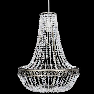 VIDAXL  lustre suspendu crystal 36,5 x 46 cm 241121
