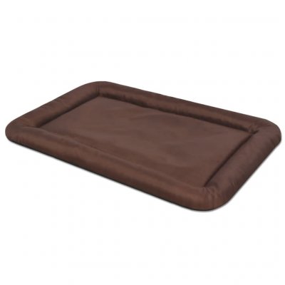 VIDAXL  Matelas Pour Chiens Taille M Marron