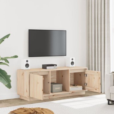 VIDAXL  meuble tv 110,5x35x44 cm bois de pin massif