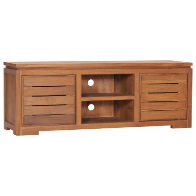 VIDAXL  - Meuble tv 110x30x40 cm Bois de teck massif n/a