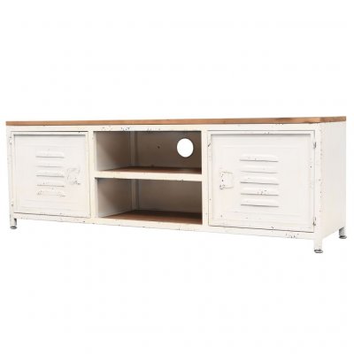 VIDAXL  - Meuble tv 120 x 30 x 40 cm Blanc Blanc