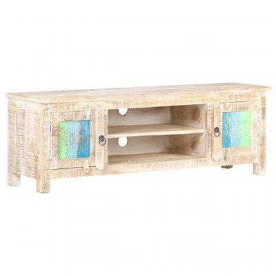VIDAXL  meuble tv 120x30x40 cm bois d'acacia brut 320237