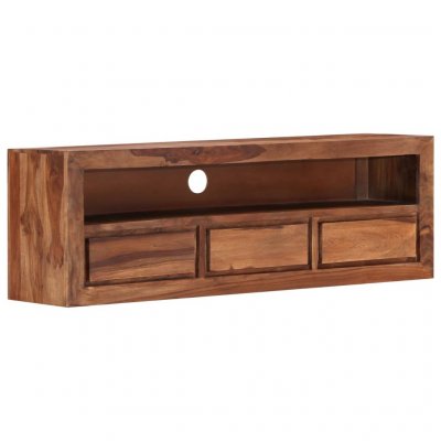 VIDAXL  meuble tv 120x30x40 cm bois solide 247703