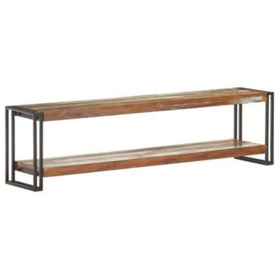 VIDAXL  meuble tv 150x30x40 cm bois de r&eacute;cup&eacute;ration massif 320793