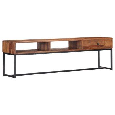 VIDAXL  meuble tv 160x30x45 cm bois de sesham massif 247466
