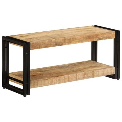 VIDAXL  meuble tv 90 x 30 x 40 cm bois de manguier massif 247808