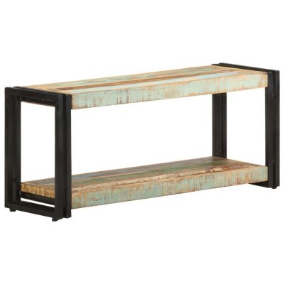 VIDAXL  meuble tv 90x30x40 cm bois de r&eacute;cup&eacute;ration massif