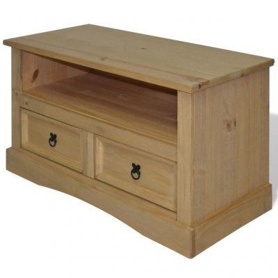 VIDAXL  - Meuble tv Gamme Corona pin mexicain 91x43x56 cm Marron
