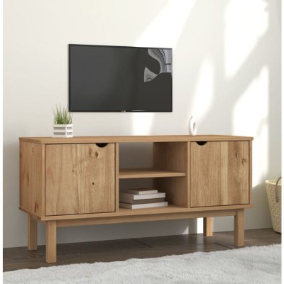VIDAXL  meuble tv otta 113,5x43x57 cm bois de pin massif