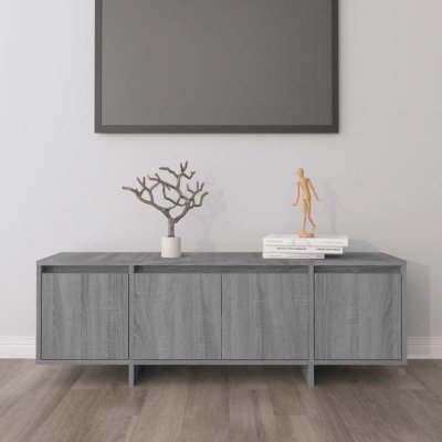 VIDAXL  meuble tv sonoma gris 120x30x40,5 cm agglom&eacute;r&eacute;