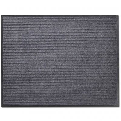 VIDAXL  - Paillasson pvc Gris 90 x 60 cm Gris