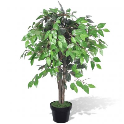 VIDAXL  - Palmier Artificiel Plastique avec Pot 90 cm n/a