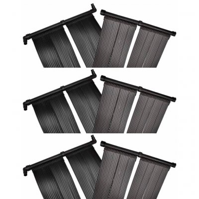 VIDAXL  - Panneaux solaires de chauffage de piscine 6 pcs 80x620 cm n/a