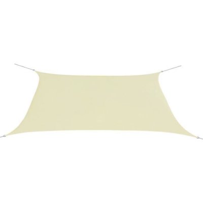 VIDAXL  - Parasol en tissu Oxford rectangulaire 2 x 4 m Cr&egrave;me Cr&egrave;me