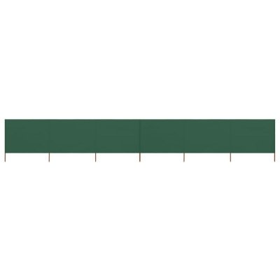 Vidaxl - Paravent 6 panneaux Tissu 800 x 160 cm Vert Vert