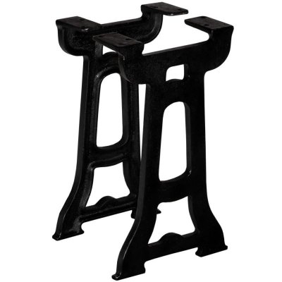 Vidaxl pied de banc 2 pcs cadre en y fonte 245425
