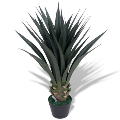 VIDAXL  - Plante artificielle avec pot Yucca 85 cm Vert Green