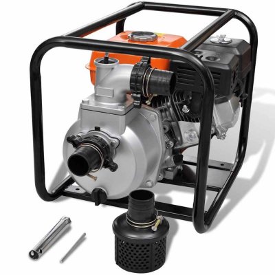 VIDAXL  pompe &agrave; eau &agrave; moteur &agrave; essence 50 mm connexion 4800 w 140934